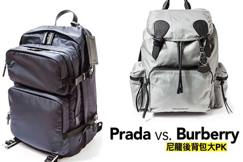 prada vs burberry.